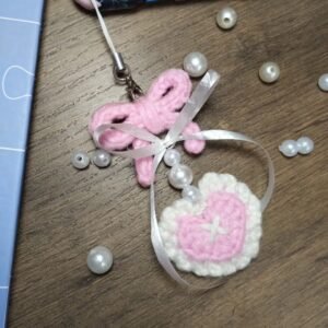 Heart phonecharm